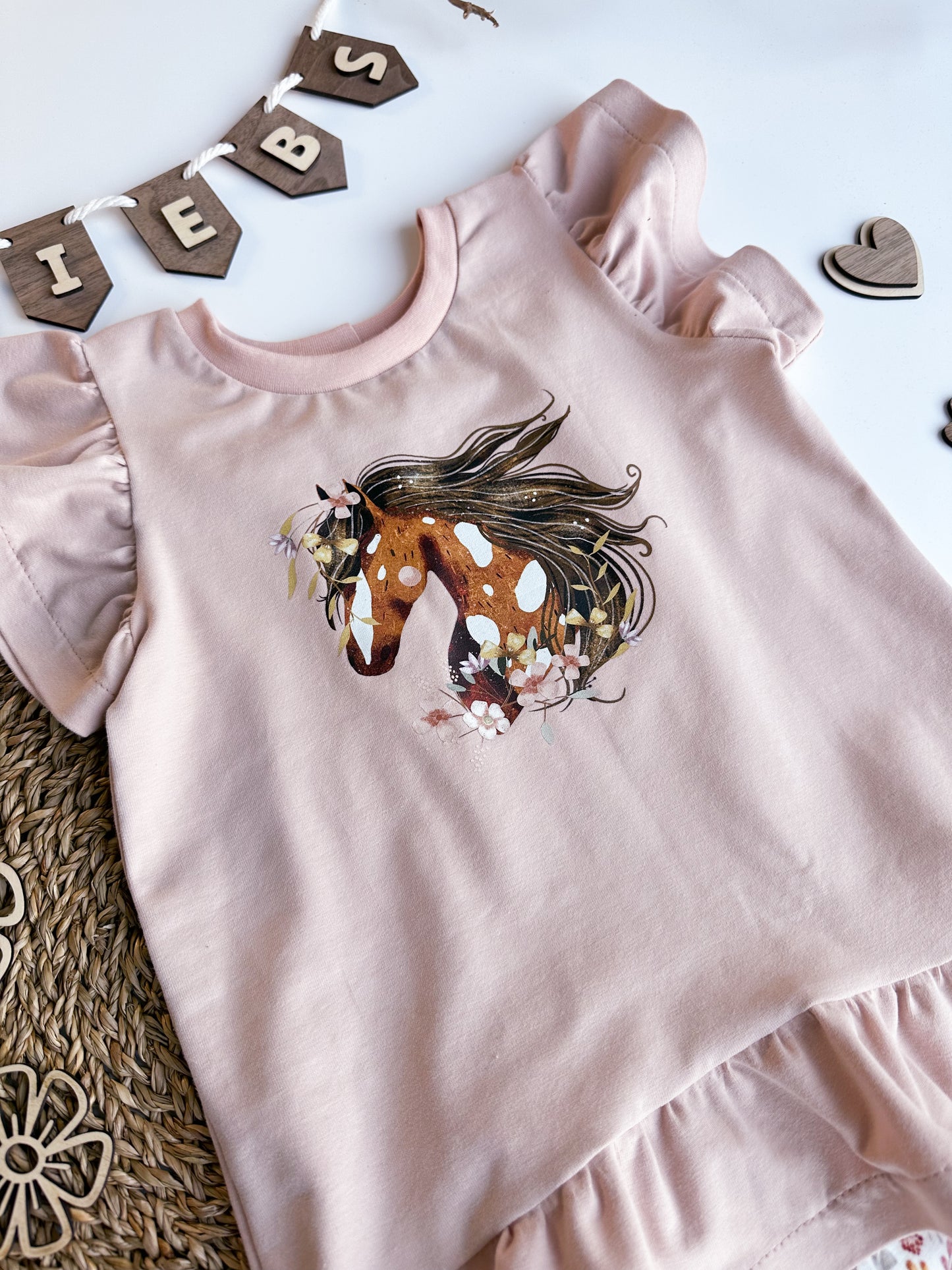Set Cutie Shirt mit Radler Gr. 110
