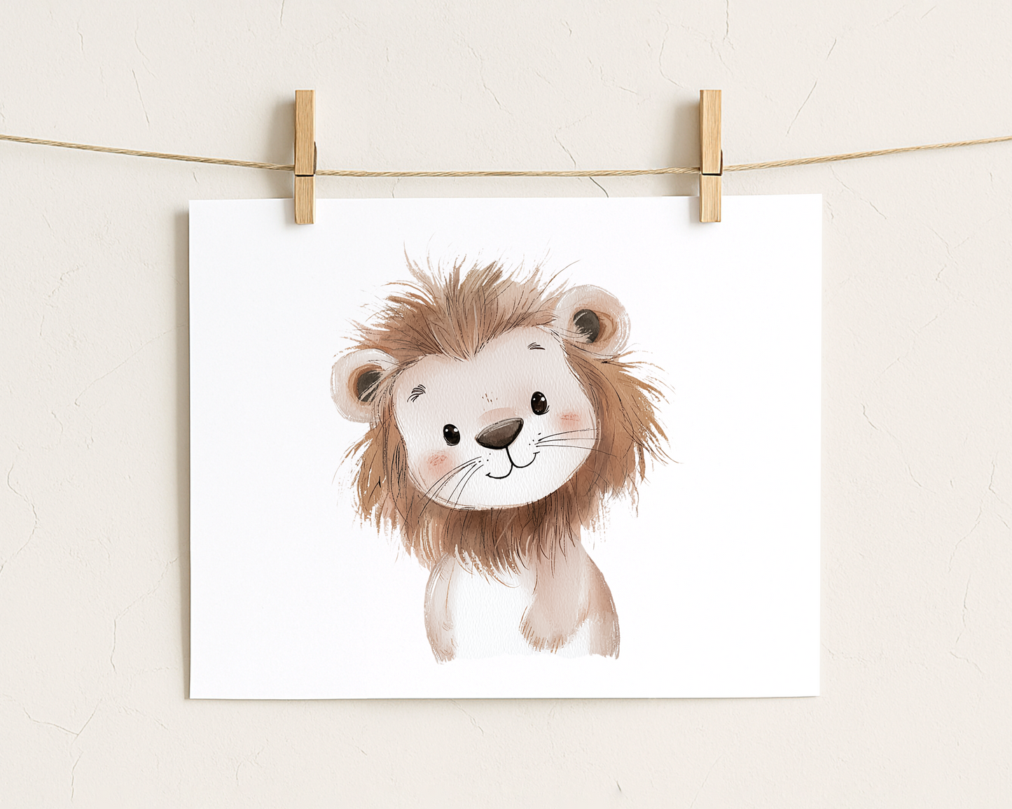 Bügelbild "Löwe"