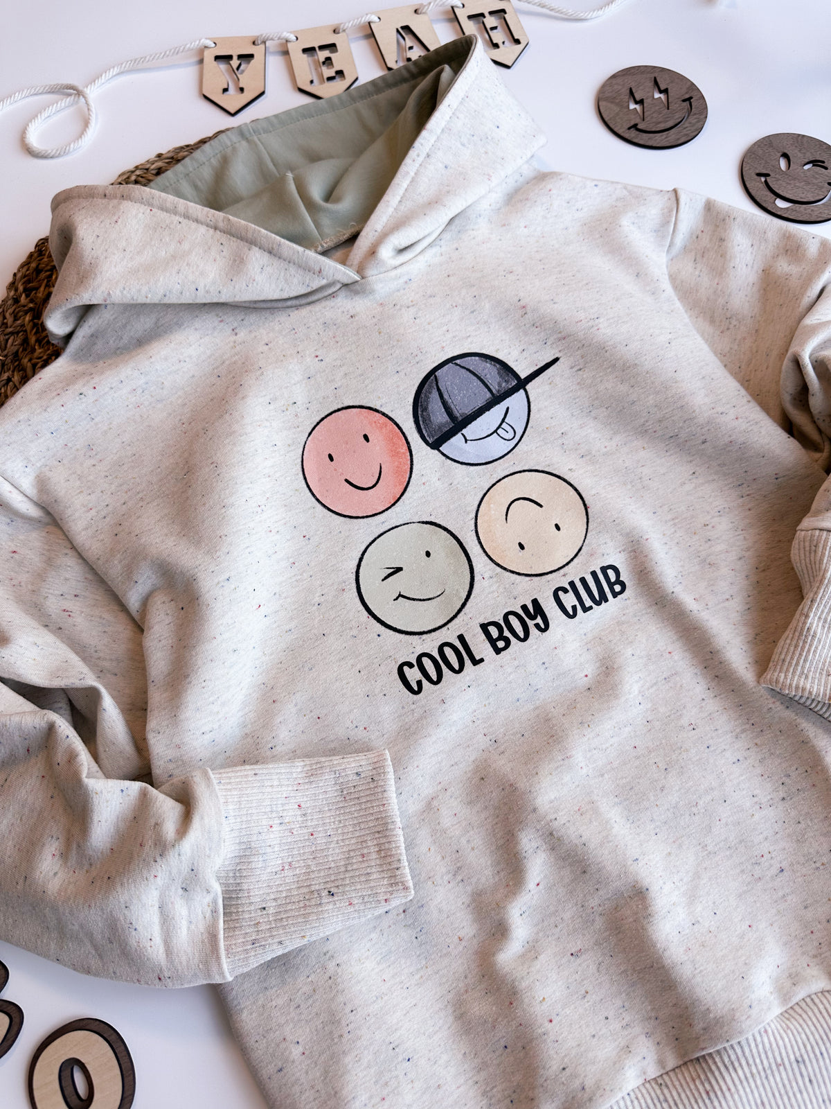 Bügelbild "Cool boy Club 2"
