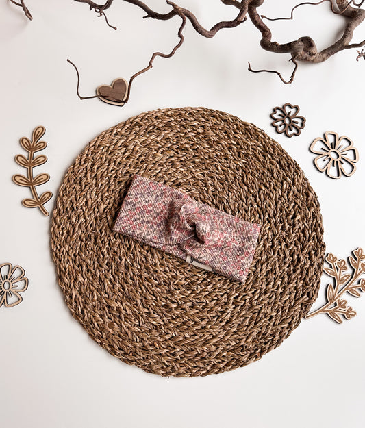 Stirnband kleine Blümchen rosa
