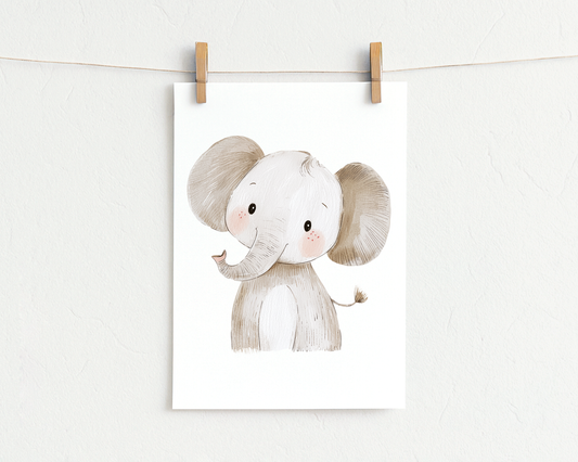 Bügelbild "Elefant"