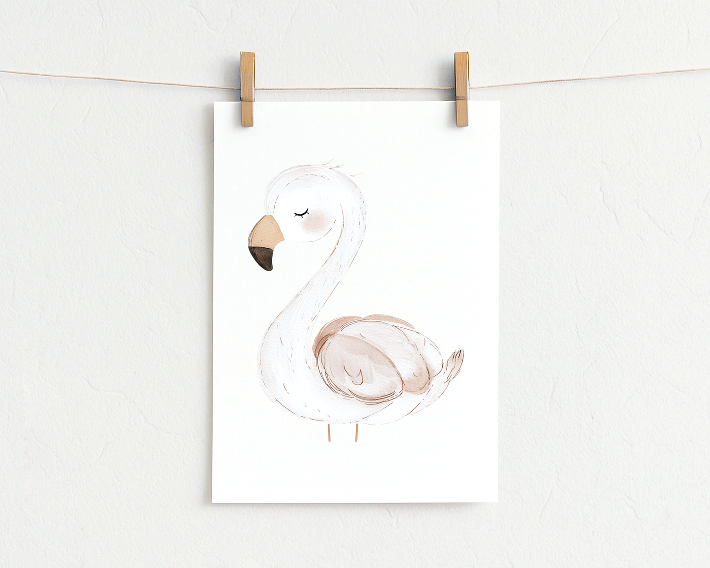 Bügelbild "Flamingo"
