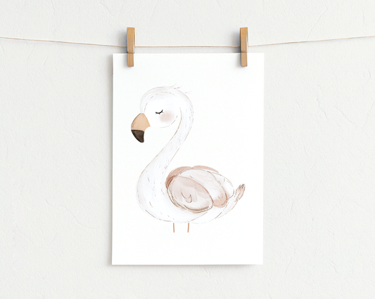 Bügelbild "Flamingo"
