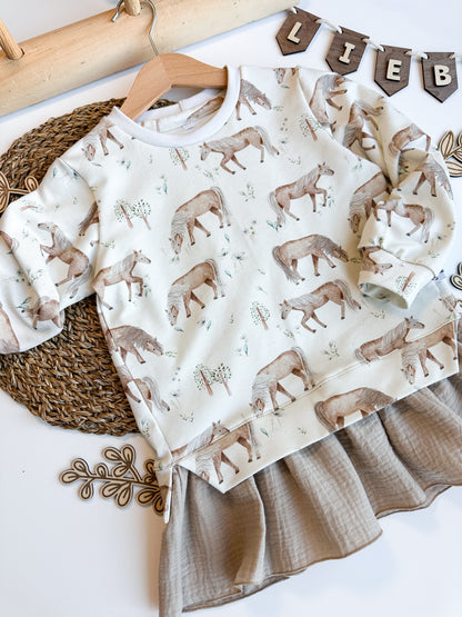 Herzchen Sweater Gr. 110