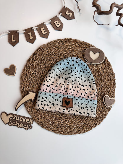 Beanie Regenbogen-Leo KU 52-54