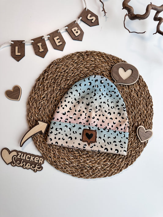 Beanie Regenbogen-Leo KU 52-54
