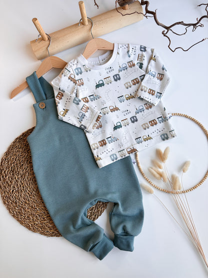 Set Latzhose & Langarmshirt Gr. 80/86