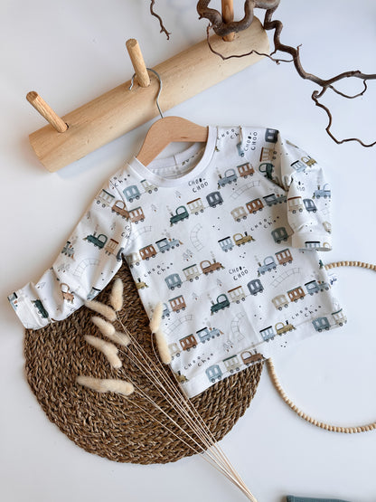 Set Latzhose & Langarmshirt Gr. 80/86