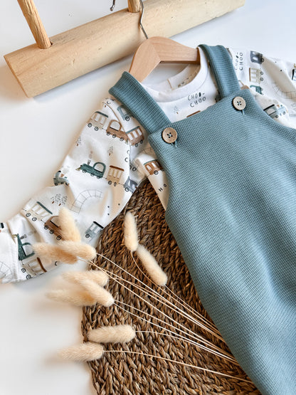 Set Latzhose & Langarmshirt Gr. 80/86