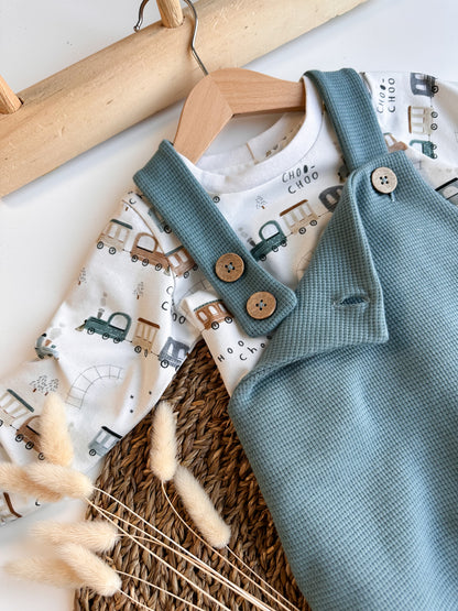 Set Latzhose & Langarmshirt Gr. 80/86