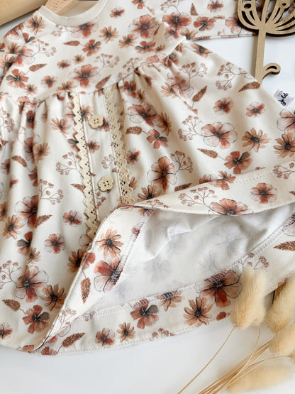 Kleid mit Knopfleiste Gr. 74