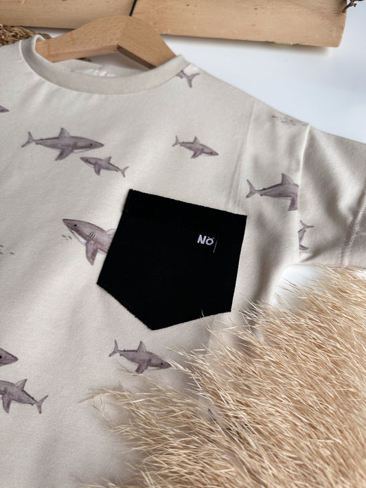 T-Shirt mit Brusttasche Gr. 110