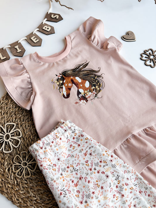 Set Cutie Shirt mit Radler Gr. 110
