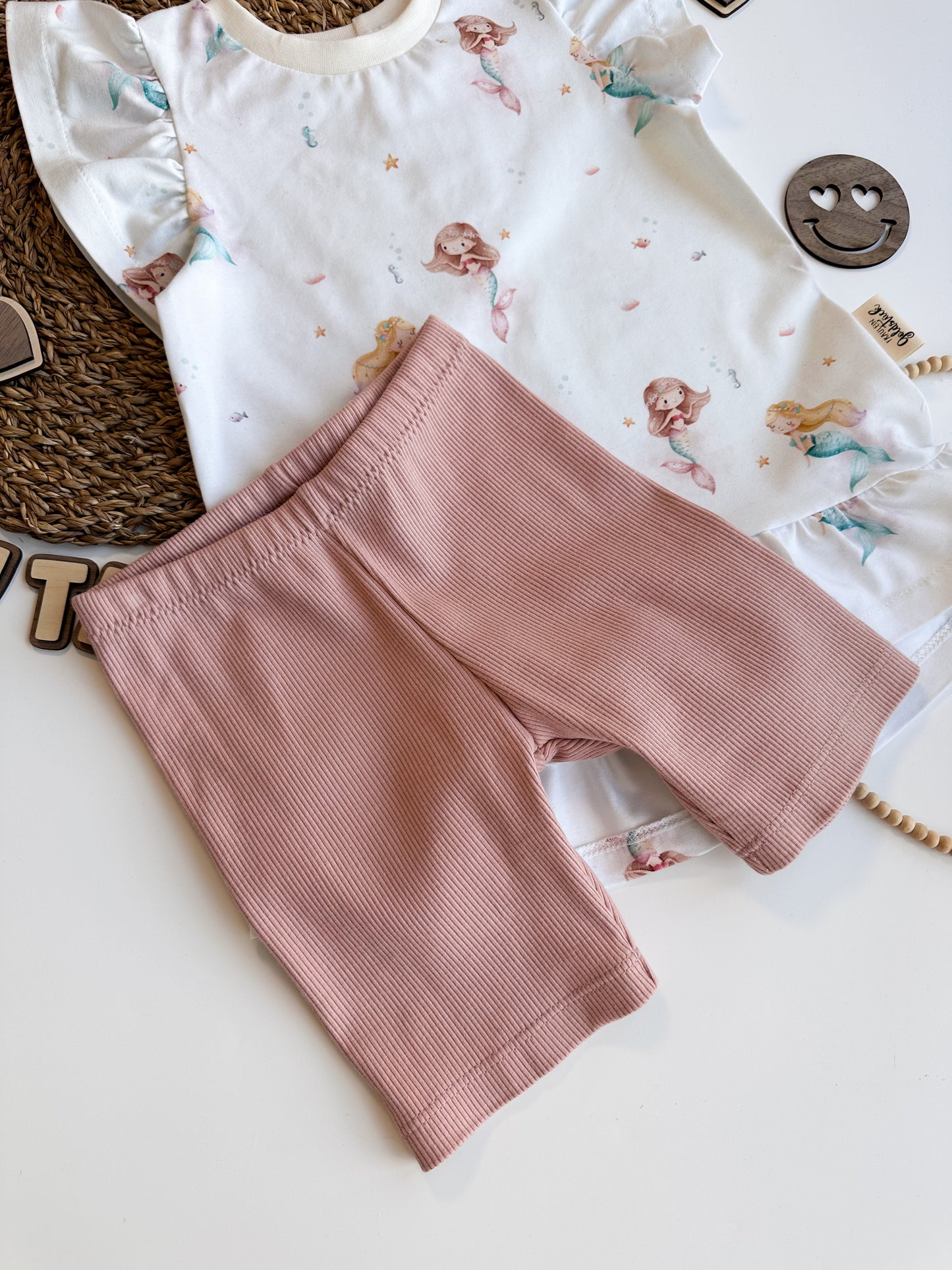 Set Cutie Shirt mit Radler Gr. 110