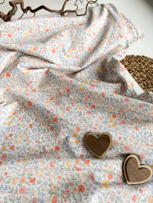 Eigenproduktion Jersey "little Vintagflower"