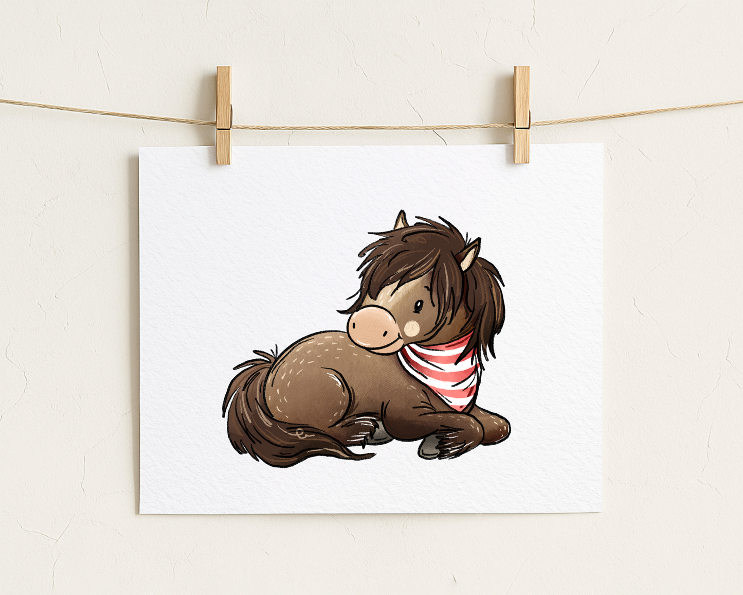 Bügelbild "Brownie" Nr. 2