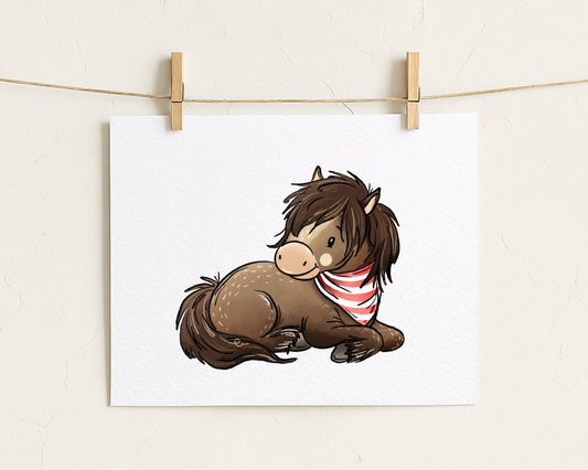Bügelbild "Brownie" Nr. 2